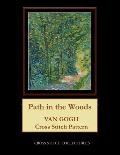 Path in the Woods: Van Gogh Cross Stitch Pattern