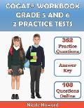 Cogat(r) Workbook Grade 5 and 6: 2 Manuscripts, Cogat(r) Grade 5 Test Prep, Cogat(r) Grade 6 Test Prep, Level 11 and 12 Form 7, 352 Practice Questions
