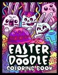 Easter Doodle coloring book: Doodle con immagini pasquali da colorare