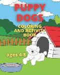 Puppy Dogs Coloring and Activity Book