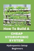How To Build A Cheap Hydroponic System: Hydroponics Setup Beginners: Compact Hydroponics