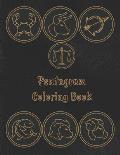Pentagram Coloring Book: Stress Relieving Coloring Book For Witch, Wiccan and Pagan (Zodiac and Pentagrams)