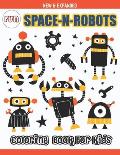 Fun Space-N-Robots Coloring Book for Kids: Awesome Robots & Space Coloring Page for Kids - Coloring Book Designed Interior (8.5 x 11) (Coloring Book