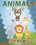 Animal Coloring Book: animals activities book