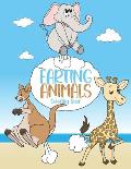 Farting Animals Coloring Book: Funny Coloring Book For Animal Lovers, 8.5 x 11 Inches Chill Farting Animals Activity Book For Kids And Adults
