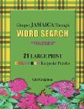 Glimpse Jamaica Through Word Search: Volume 2