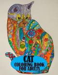 Cat Coloring Book For Adults: Adorable cat coloring book for mind relaxation and stress relief, A amazing book for cat lovers