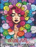 Color Cute: Coloring book for Adults - Activity Book (Design Originals) - Funny 35 Quotes Coloring Book