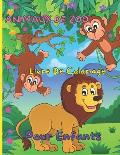 Animaux De ZOO Livre De Coloriage Pour Enfants: Un livre de coloriage avec des animaux des for?ts, des jungles, des oc?ans et des fermes pour enfants