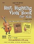 Best Beginning Viola Book for Kids: Combining two popular viola books into one for beginner and intermediate students