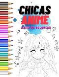 Chicas anime: Libro de colorear para adolescentes y adultos
