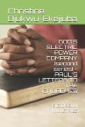 GOD'S ELECTRIC POWER COMPANY (second series) - PAUL'S LETTERS TO THE CHURCHES: Big Dream Ministries