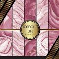 Scrapbook Paper: Rose Gold Ink: Double Sided Craft Paper For Card Making, Origami & DIY Projects Decorative Scrapbooking Paper
