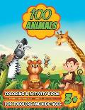 100 Animals Coloring & Activity Book for Toddlers & Kids Ages 3+: Coloring Book for Kids with Fun Activities - More than 100 Animal Illustration