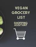 Vegan Grocery List Book