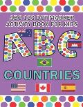 ABC 123 Dot Marker Activity Book For Kids - Countries: Help your kid learn motor skills, hand-eye coordination, knowledge while having fun
