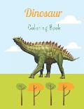 Dinosaur Coloring Book: For Kids Ages 4-12 . Dinosaur Coloring Book for Boys, Girls, Toddlers, Preschoolers. Realistic Dinosaur Designs ... T-