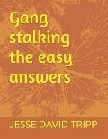 Gang stalking the easy answers