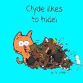 Clyde likes to hide: a fun rhyme book about a cat's race to find the best hiding place!