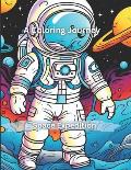Space Expedition: A Coloring Journey