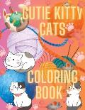 Cutie Kitty Cats Coloring Book