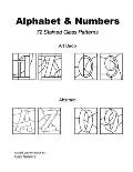 Stained Glass Alphabet and Numbers