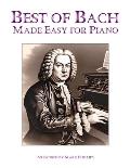 Best of Bach Made Easy for Piano