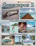 Seascapes 2: 48-Page Coloring Book in Greyscale for Adults. This theme book is about sea landscapes. If you like to color water and