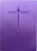 Kjver Sword Holy Bible, Large Print, Royal Purple Ultrasoft, Thumb Index: (King James Version Easy Read, Red Letter)