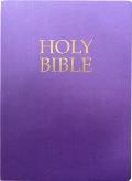 Kjver Holy Bible, Large Print, Royal Purple Ultrasoft: (King James Version Easy Read, Red Letter)