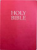 Kjver Holy Bible, Large Print, Berry Ultrasoft: (King James Version Easy Read, Red Letter, Pink)