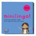 Minilingo Greek / English Bilingual Flashcards: Bilingual Memory Game with Greek & English Cards