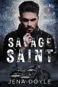 Savage Saint: Steel Roses Motorcycle Club Romance