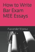 How to Write Bar Exam MEE Essays