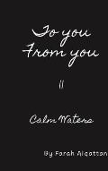To you From you II: Calm Waters